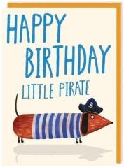 Karnet 211 Urodziny Jamnik - pirat