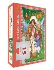 Puzzle 15 - Pan Jezus wśród dzieci
