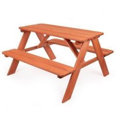 Stolik ogrodowy, ława dla dzieci drewniane impreg.