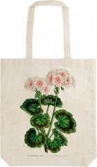 Torba bawełniana STBAG 94 Biała pelargonia