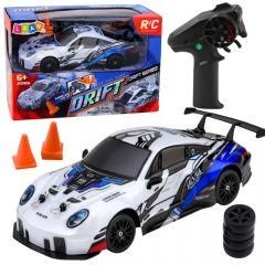 Auto do driftu zdalnie sterowne niebieskie
