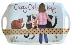 Taca duża Crazy Cat Lady Kociara