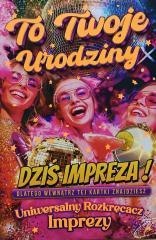 Karnet Urodziny damskie