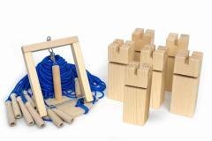 Gra integracyjna wieża współpracy hard niebieska