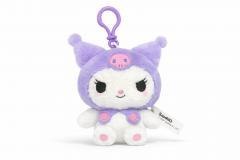 Hello Kitty Fluffy Keychain Kuromi Fioletowa 13cm