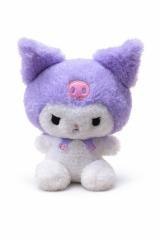 Hello Kitty Fluffy Kuromi Fioletowa 18cm