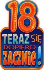 Kartka okolicznościowa Urodziny 18