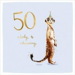 Kartka okolicznościowa Urodziny 50