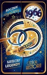 Kartka okolicznościowa Urodziny 60