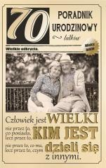 Kartka okolicznościowa Urodziny 70