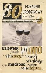 Kartka okolicznościowa Urodziny 80
