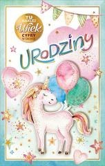 Kartka okolicznościowa Urodziny (wymienne cyfry)