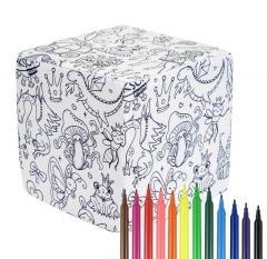 Kostka do kolorowania wróżki