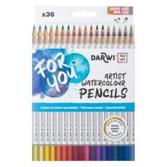 Kredki akwarelowe 36 kolorów
