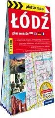 Plastic map Łódź 1:22 000 plan miasta