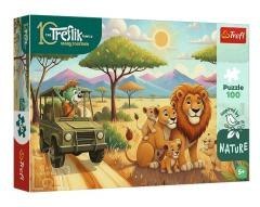 Puzzle 100 Inspired By Nature - Lwy TREFL