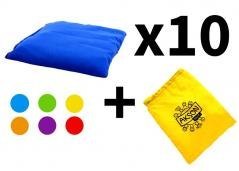 Woreczek gimnastyczny szkolny + woreczek 10szt