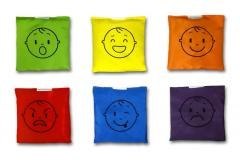 Woreczki gimnastyczne zestaw emocje