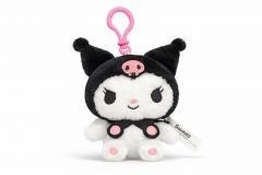 Hello Kitty Fluffy Kechain Kuromi Czarna 13cm