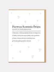 Karnet komunia