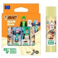 Klej Stick ECOlustions 8g Decor 4szt BIC