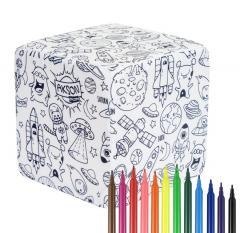 Kostka do kolorowania kosmos