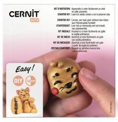 Kot Szczęścia DIY glinka polimer