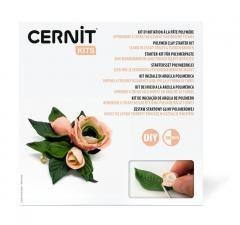 Kwiatowa brosza DIY glinka polimer