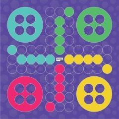 Mata Animacyjna XL Gra planszowa Chińczyk