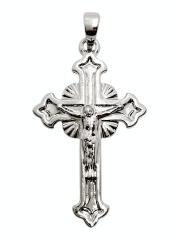 Zawieszka Krzyżyk Posrebrzany 30x18mm