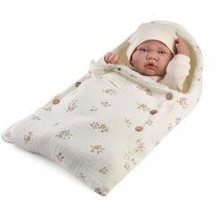 Lalka hiszpańska Lua w śpiworku 42cm