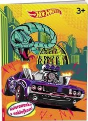 Mattel Hot Wheels. Kolorowanka z naklejkami