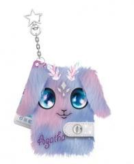 Pluszowy mini notatnik z zawieszką Agatha