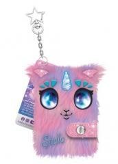 Pluszowy mini notatnik z zawieszką Stella