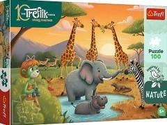 Puzzle 100 Inspired By Nature Wesoła ferajna TREFL
