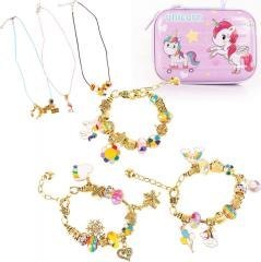 Zestaw do robienia biżuterii Jednorożec 66el