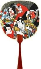 Karnet TUL-1034 Wachlarz Japoński teatr Kabuki