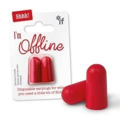 Shhh! Zatyczki do uszu - I'm Offline