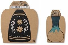Wazon - kartonowy rękaw - Drippy Glaze