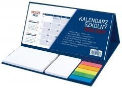 Kalendarz 2026/27 szkolny z notesem klejony