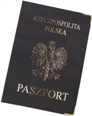 Okładka na paszport Eko winyl mix