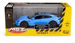 Porsche Taycan Turbo S Cross Turismo Blue