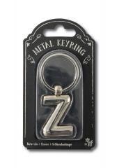 Silver Letter Keyring - brelok do kluczy litera Z