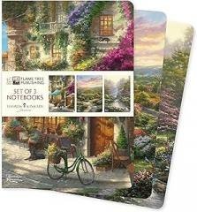 Zestaw 3 notatników A5 Thomas Kinkade