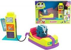 Figurki Bloxies zwierzątka z pojazdem