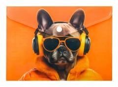Koperta A5 PP na napę z nadrukiem Cool Dog