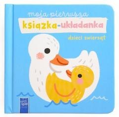 Moja pierwsza książka-układanka. Dzieci zwierząt