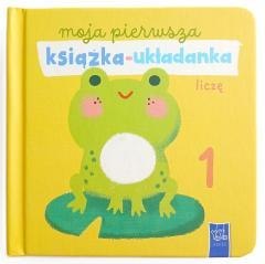 Moja pierwsza książka-układanka. Liczę