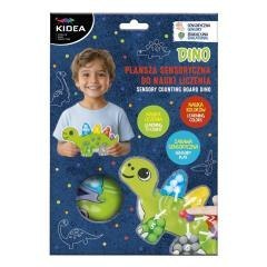 Plansza sensoryczna do nauki liczenia Dino KIDEA