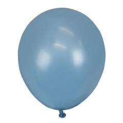 Balony pastelowe jednokolorowe niebieski 10szt